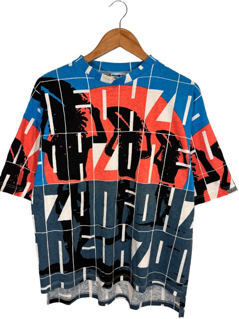 Vintage Oh Zone All Over Print Surf Shirt Size Mens M